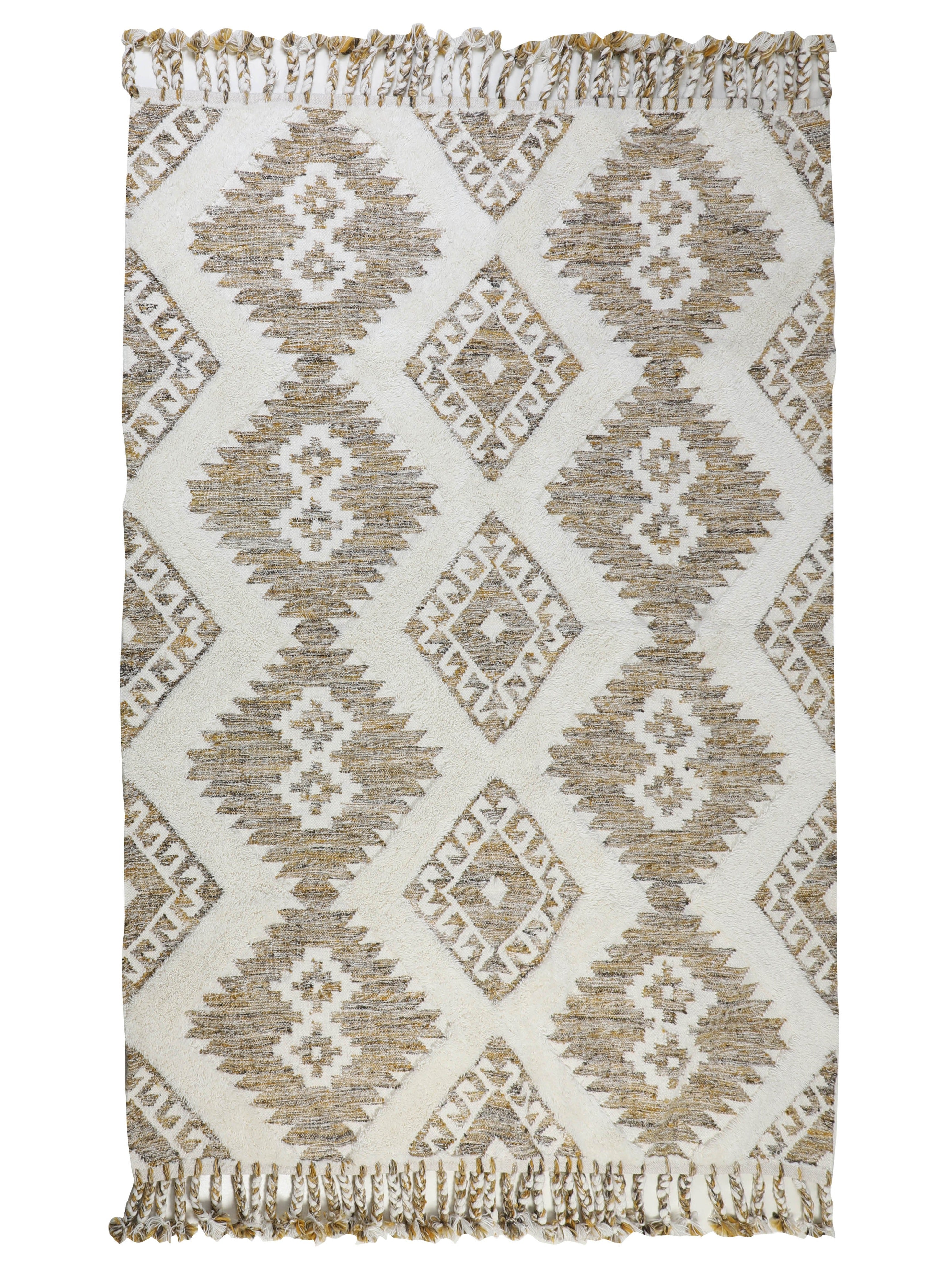 Suwadi Rug in Ochre White - 160x230