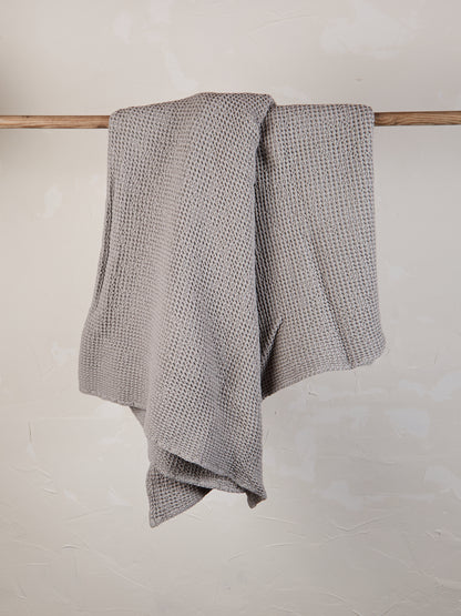 Maia Recycled Honeycomb Bedspread Throw - Orage - 4 Sizes Available