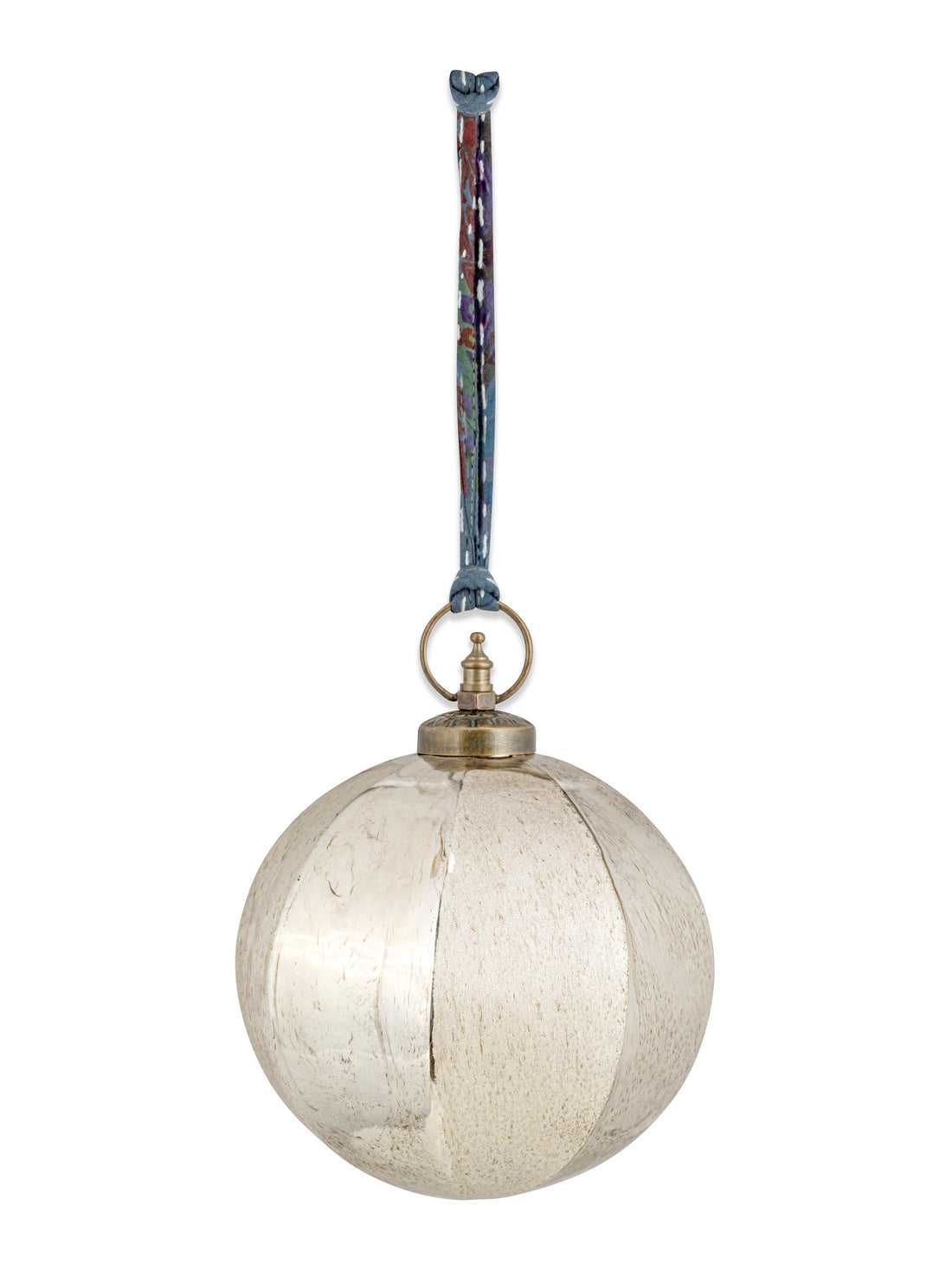 Zuri Giant Gold Recycled Glass Bauble - Small