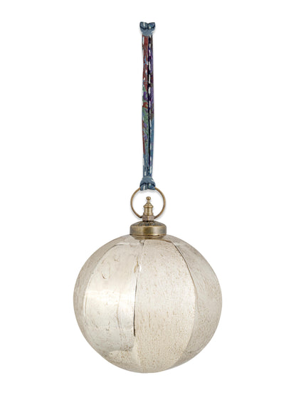 Zuri Giant Gold Recycled Glass Bauble - Small