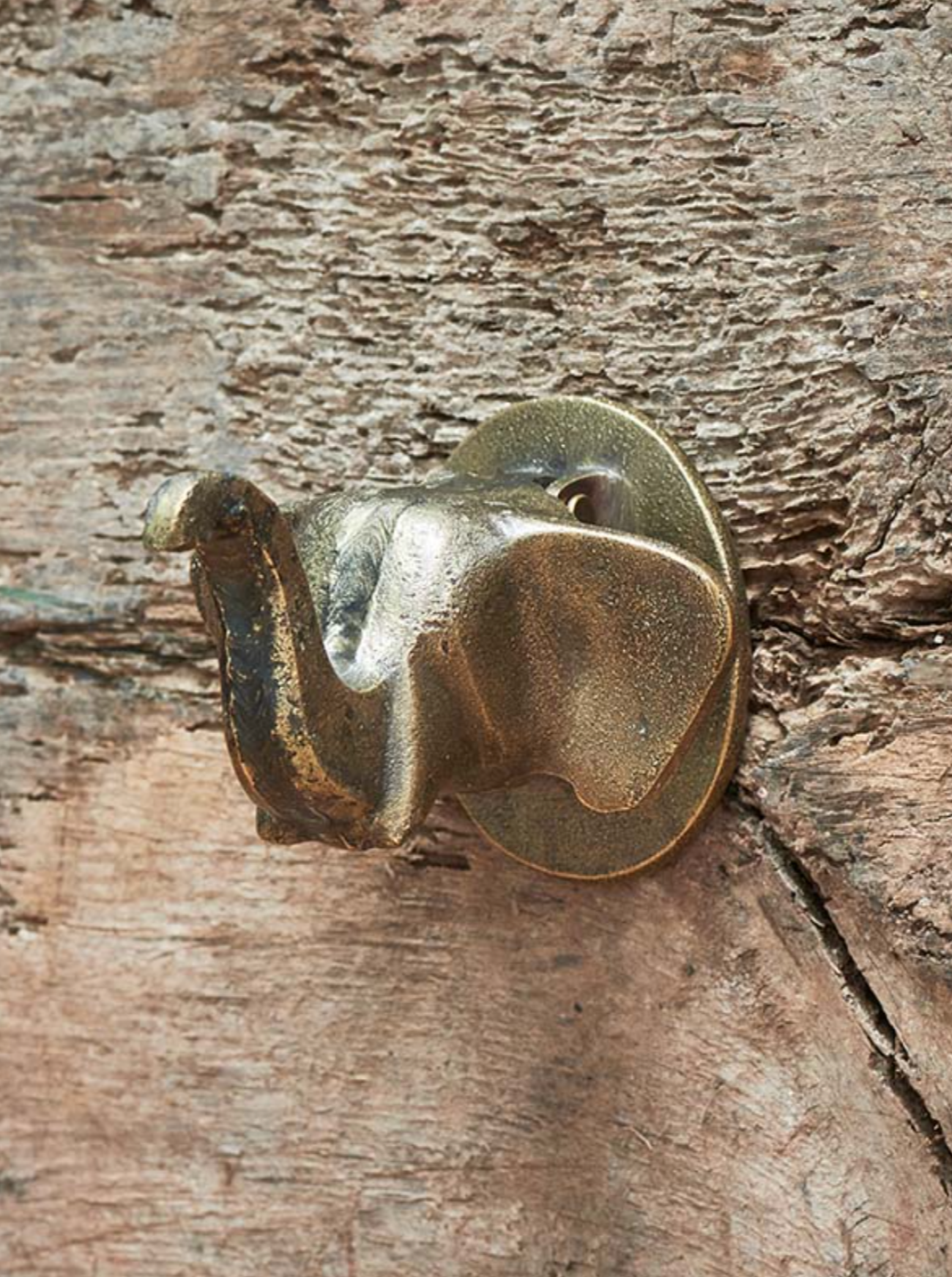 Elephant Door Knocker in Antique Brass – Lillian Daph
