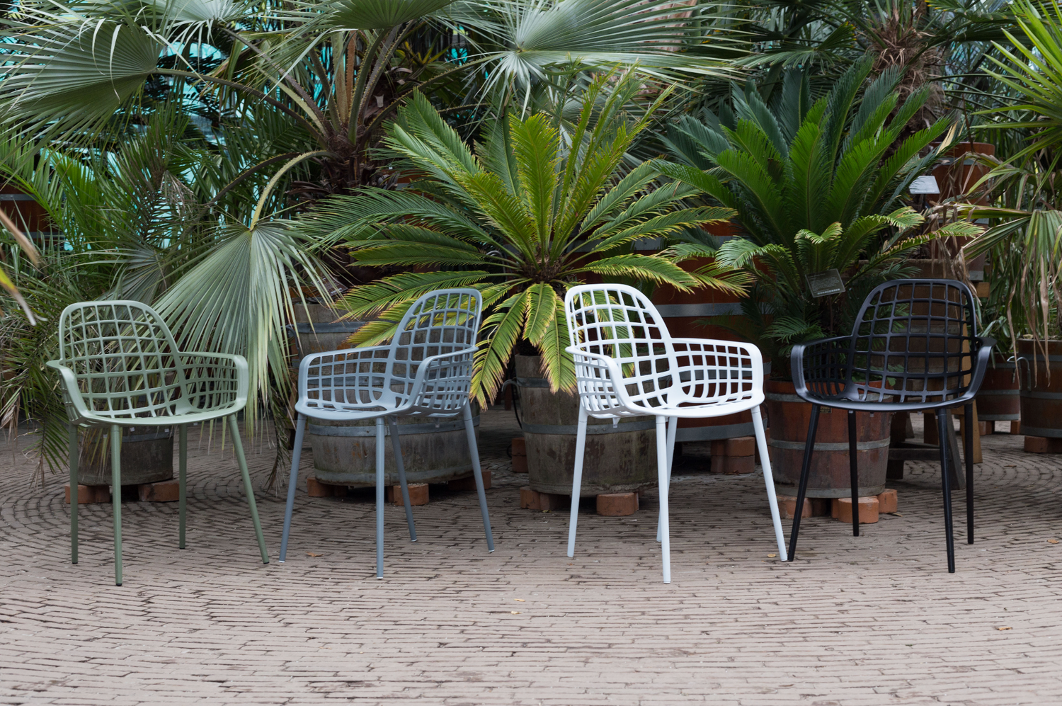 Albert Kuip Outdoor Garden Armchair - Color Options Available