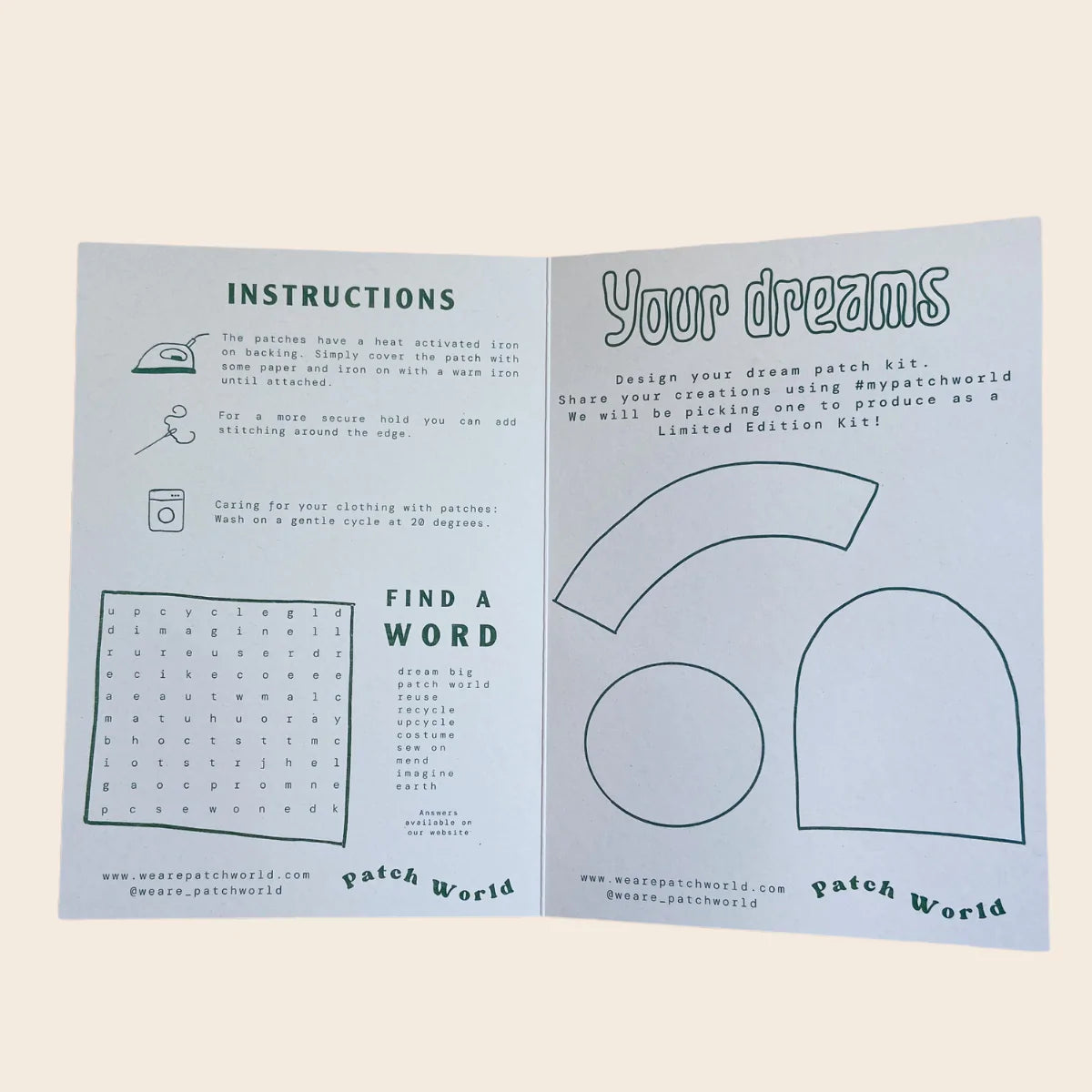 DIY Chef Patch Costume Kit