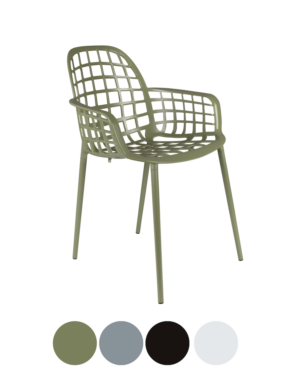 Albert Kuip Outdoor Garden Armchair - Color Options Available