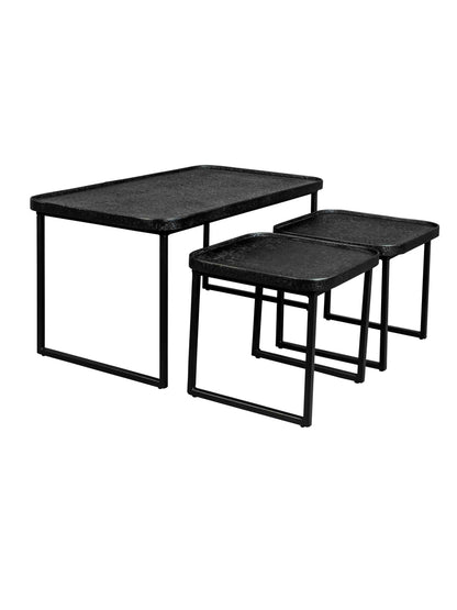 Winston Coffee Table set of 3 - Black