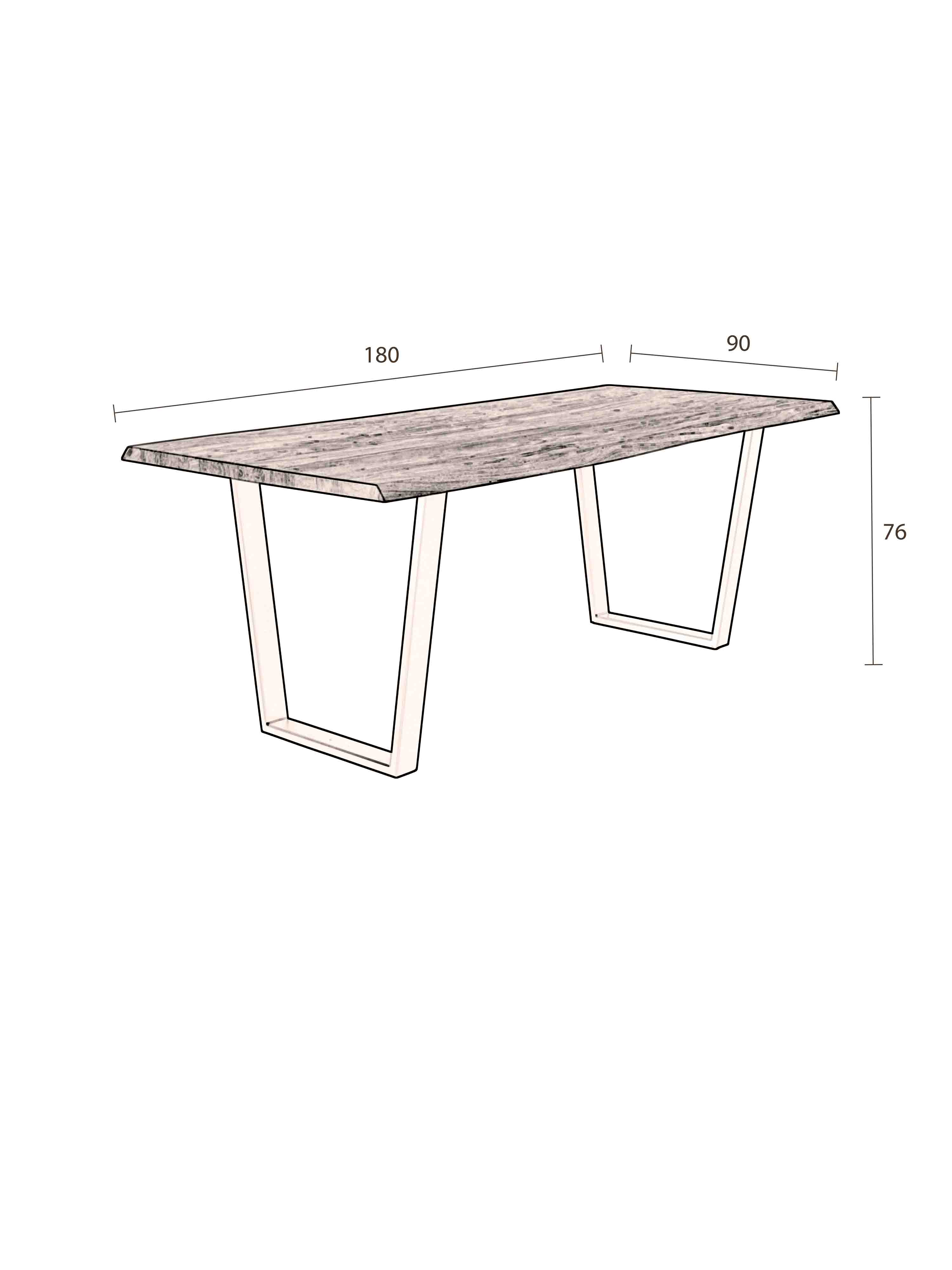 Aka Wooden Dining Table - 3 sizes available