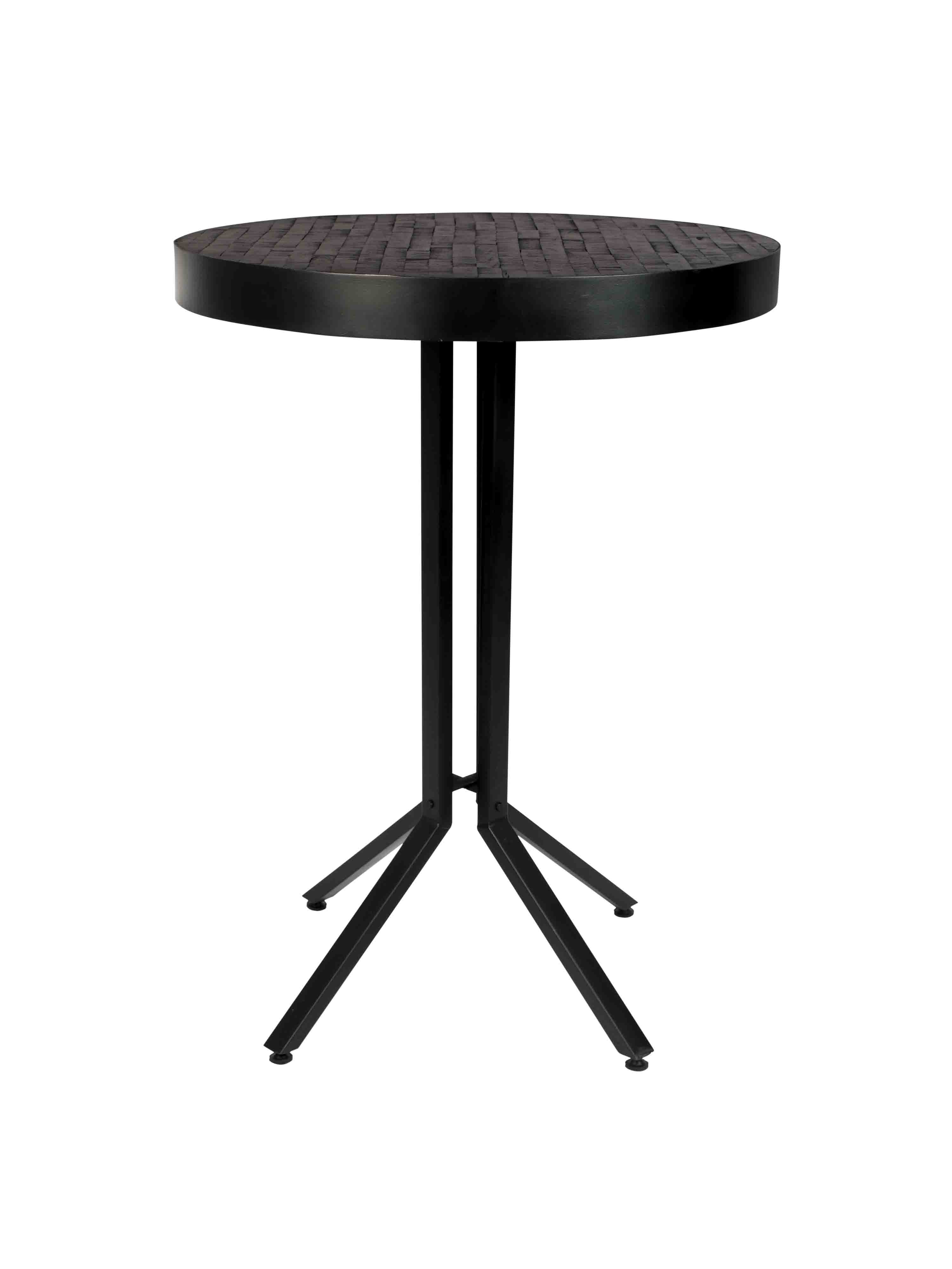 Lil Bar Table Round in Black