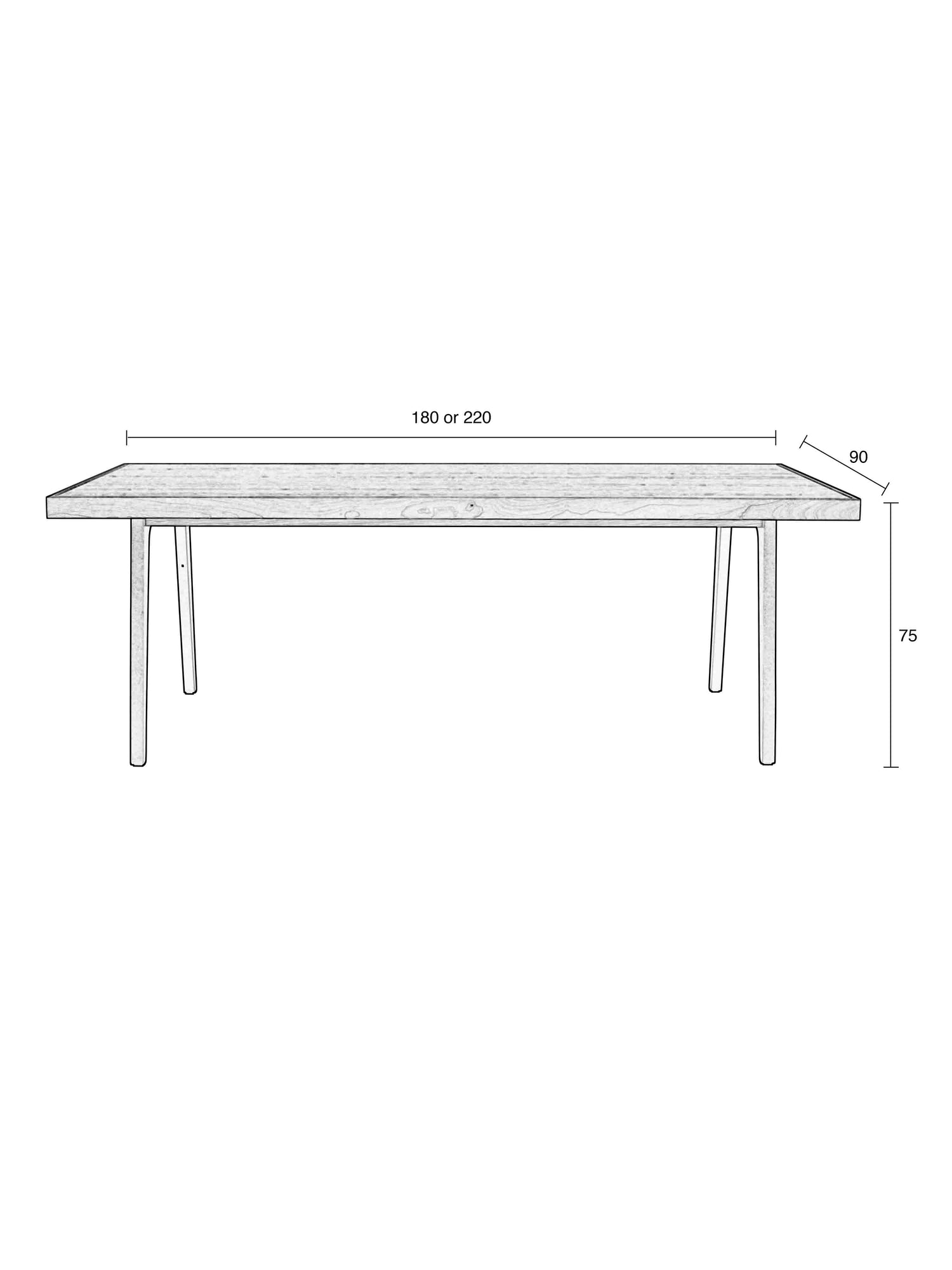 Harvest Dining Table - 2 sizes available