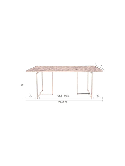 Class Wooden Dining Table - 2 sizes available