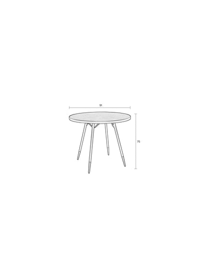 Darla Dining Table Round