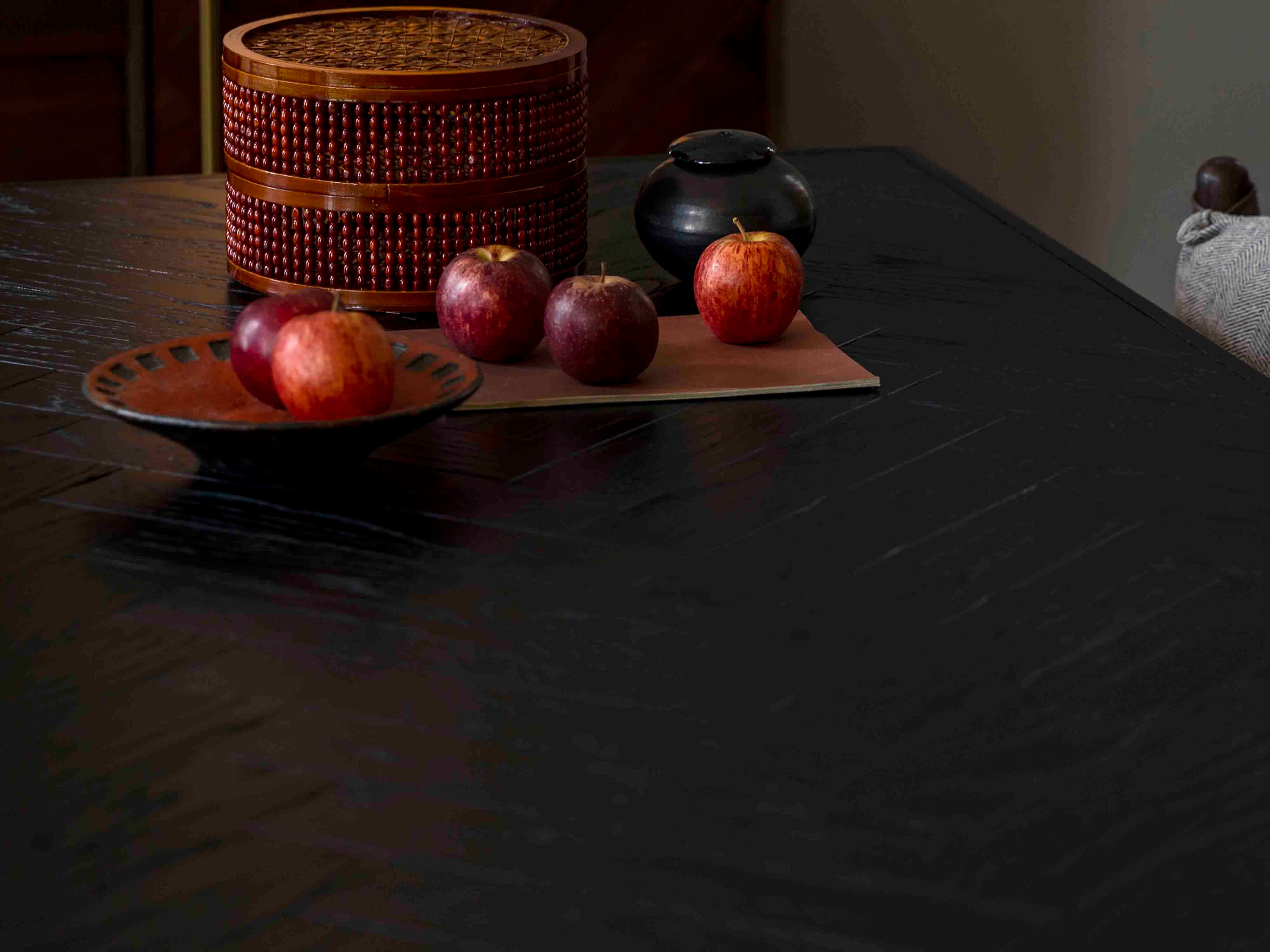 Class Wooden Dining Table in Black - 2 sizes available