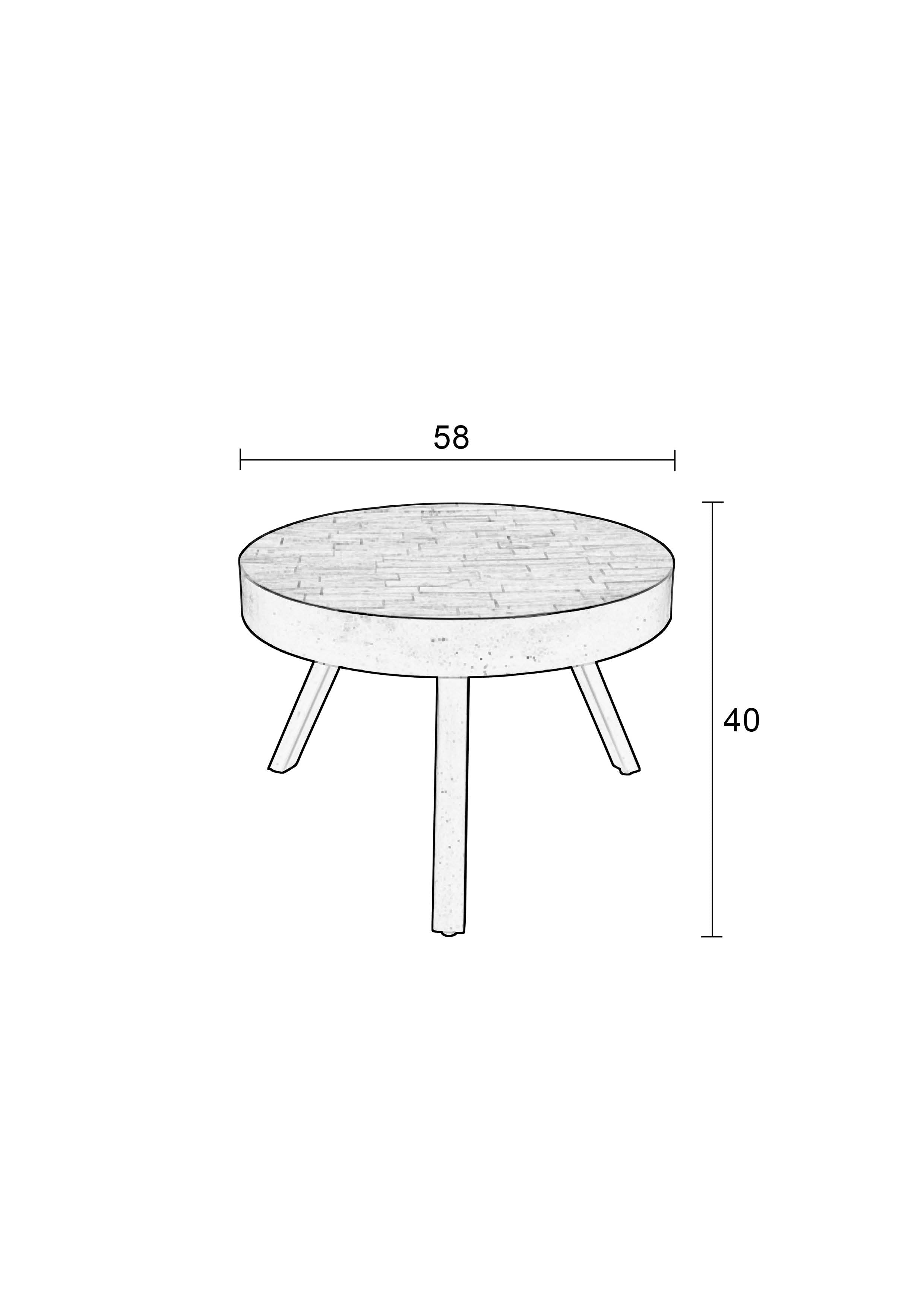 Christie Medium Round Coffee Table