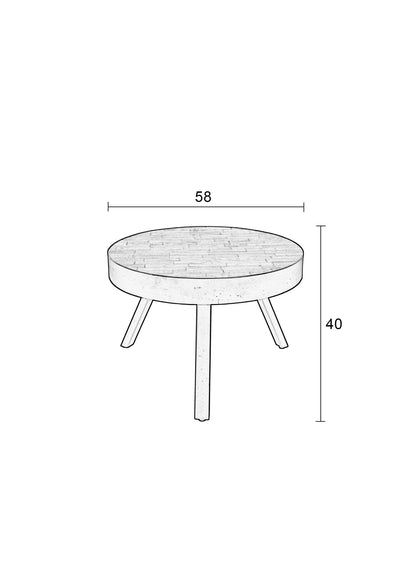 Christie Medium Round Coffee Table