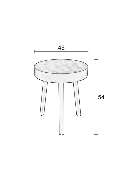 Christie Round Side Table