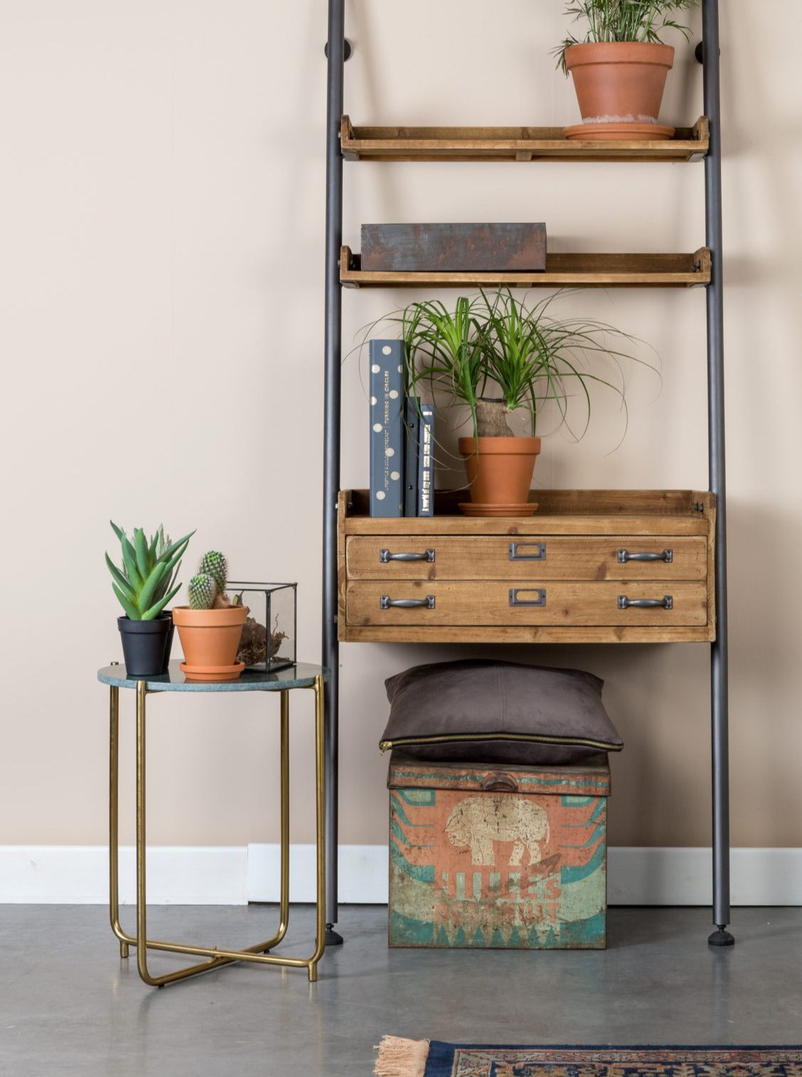 Rosie Green Marble Table