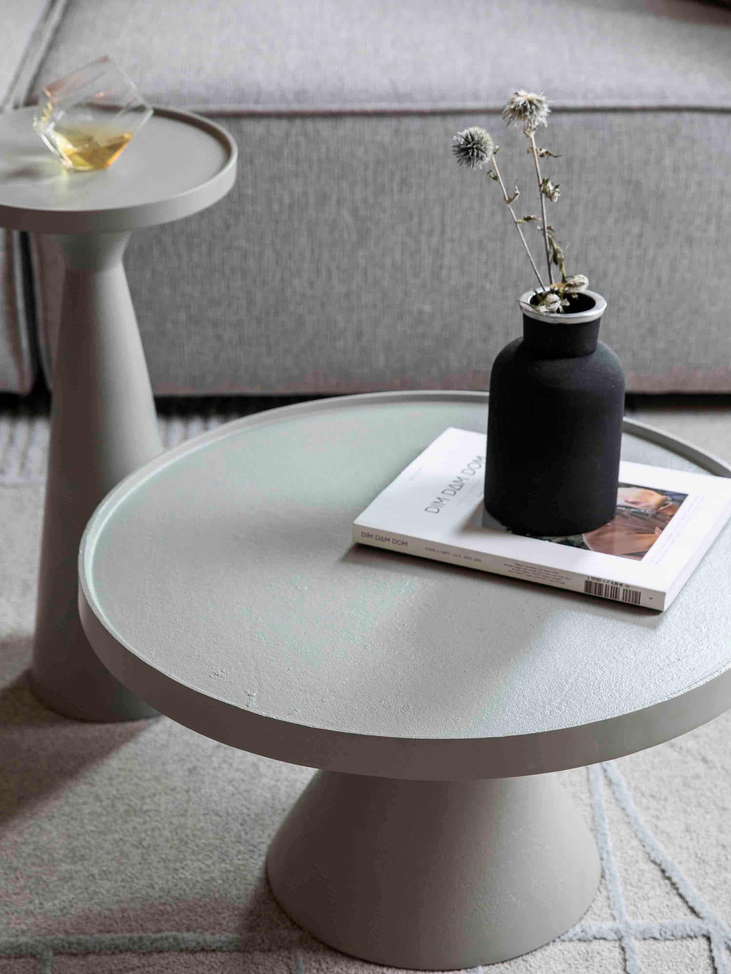 Floss Side Table in Grey