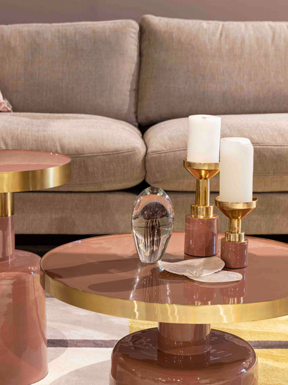 Glam Side Table Pink