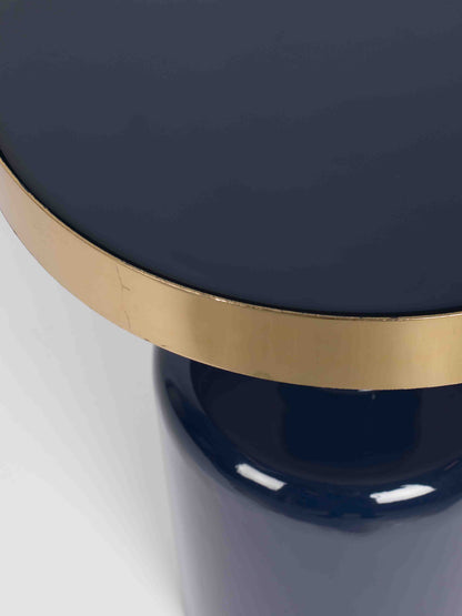 Glam Side Table Blue