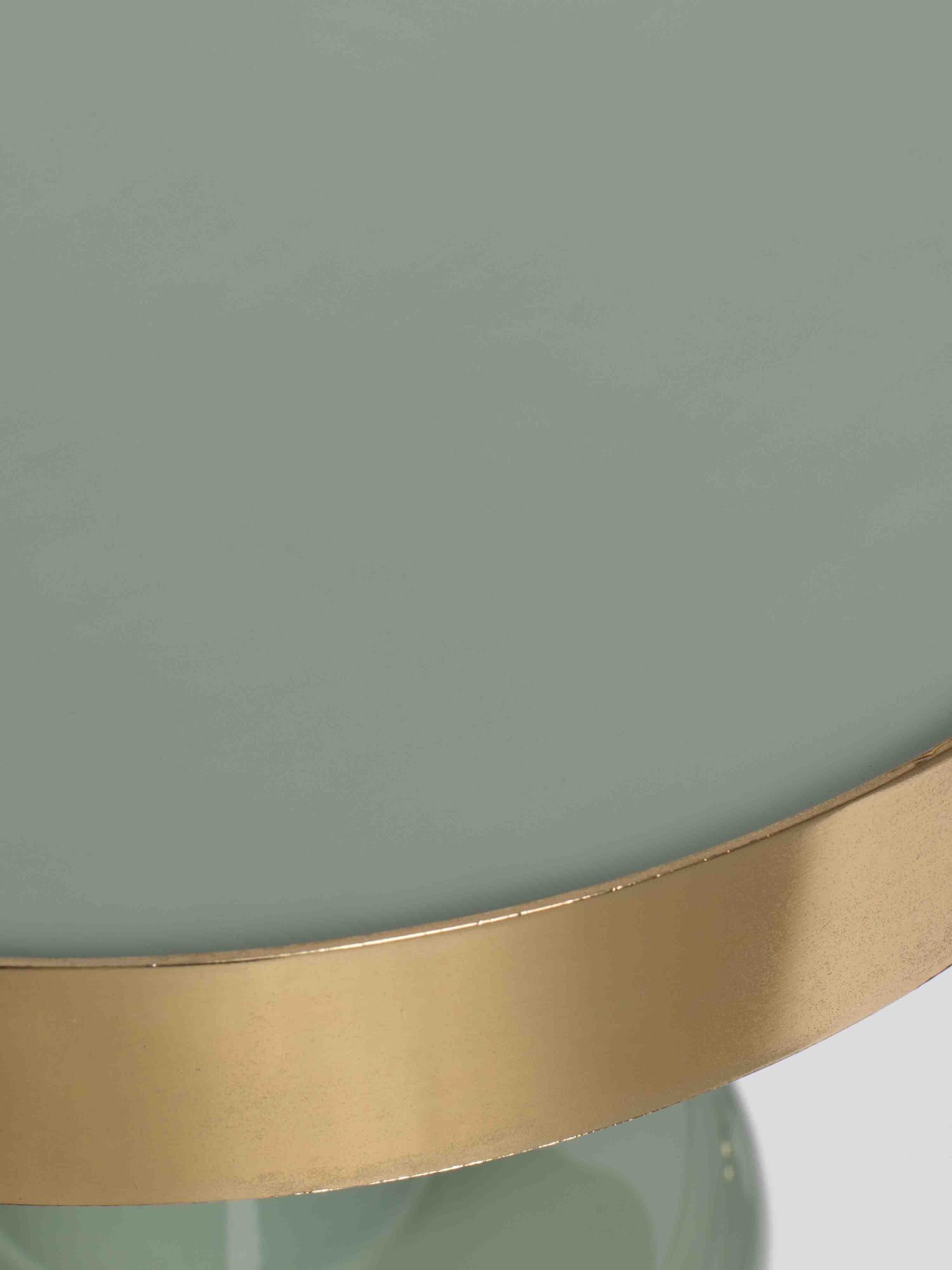 Glam Side Table Green