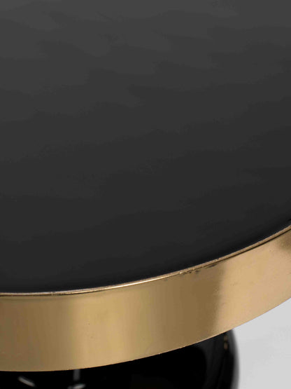 Glam Side Table Black