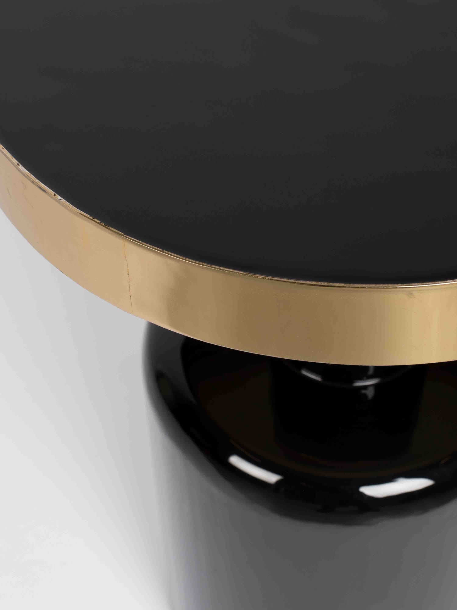 Glam Side Table Black