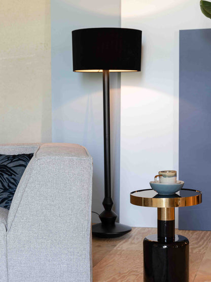 Glam Side Table Black