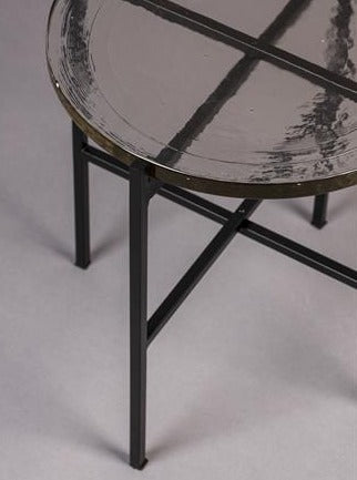 Vidrio Black Side Table