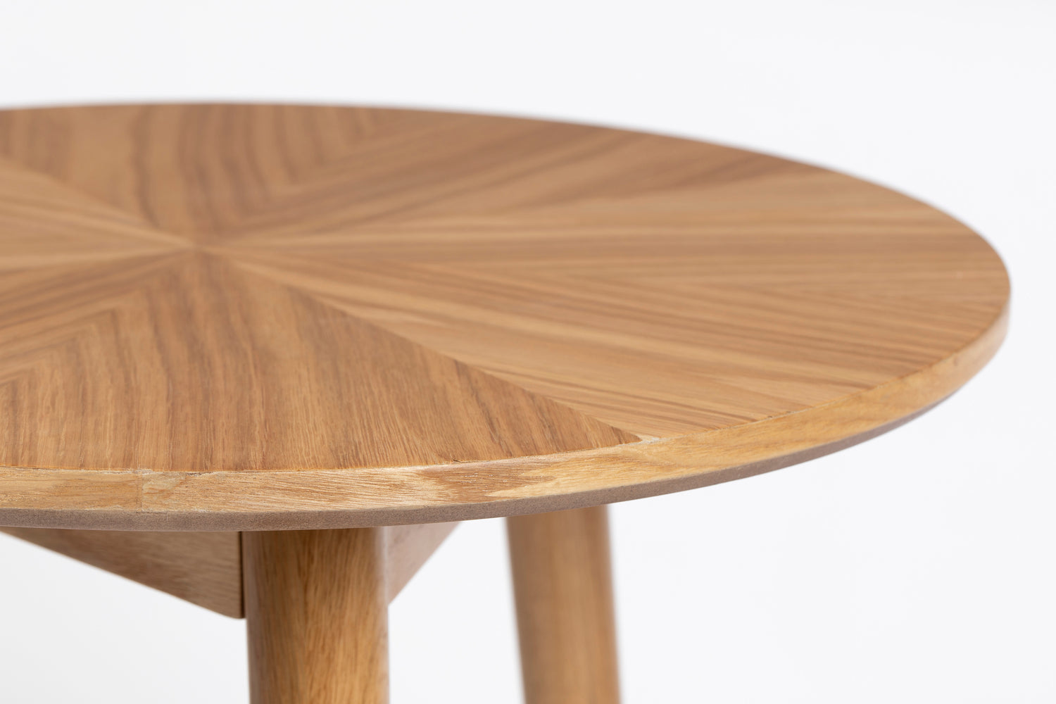 Halifax Round Side Table - Natural