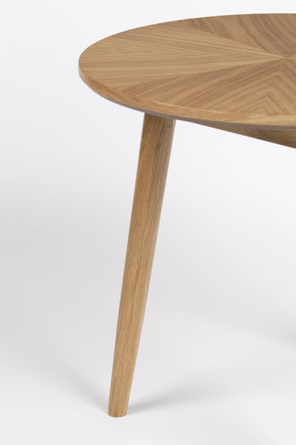 Halifax Round Side Table - Natural