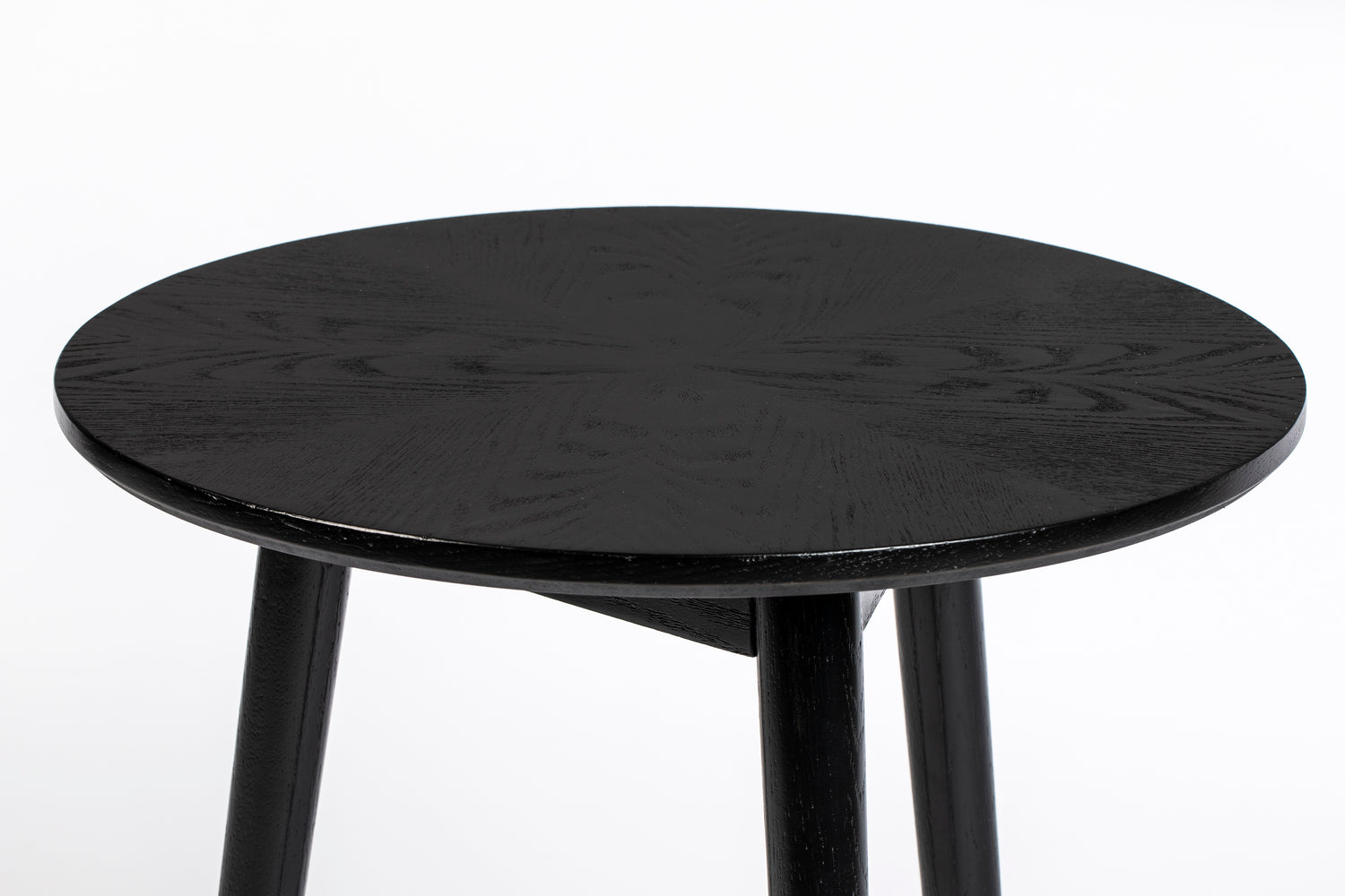 Halifax Round Side Table - Black