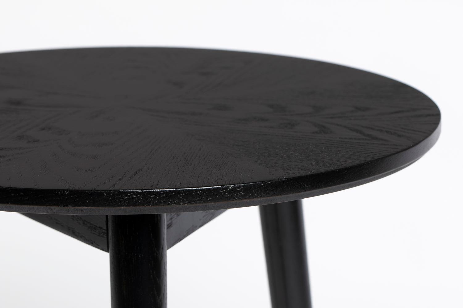 Halifax Round Side Table - Black