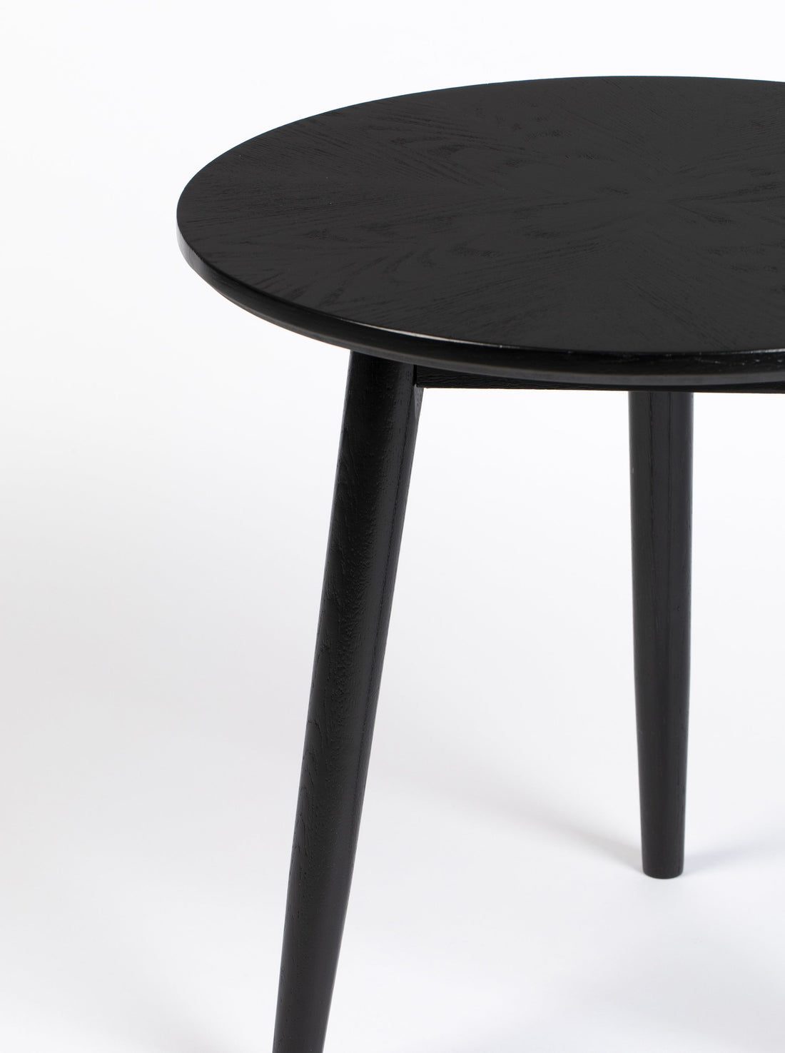 Halifax Round Side Table - Black