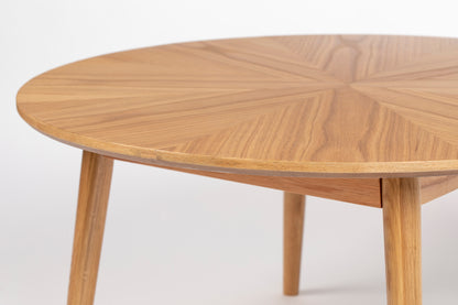 Halifax Round Coffee Table - Natural