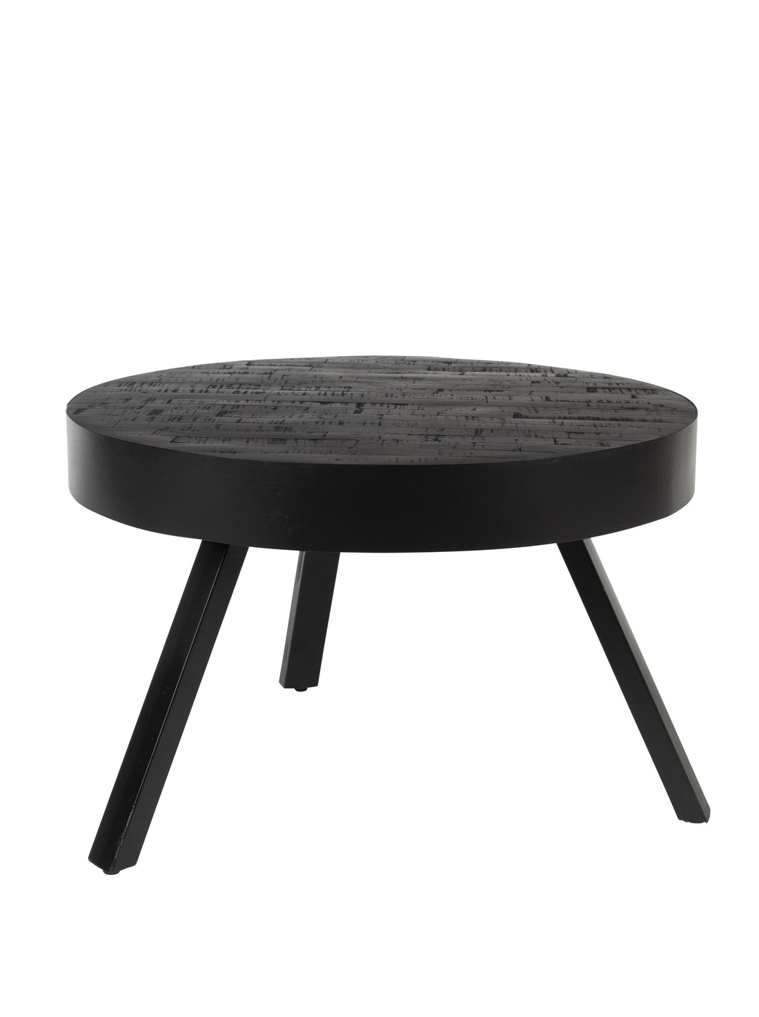 Christie Medium Round Coffee Table - Black