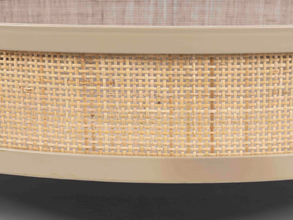 Marvis Sand Rattan Round Coffee Table