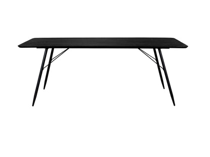 Roger Dining Table in Black - 2 sizes available