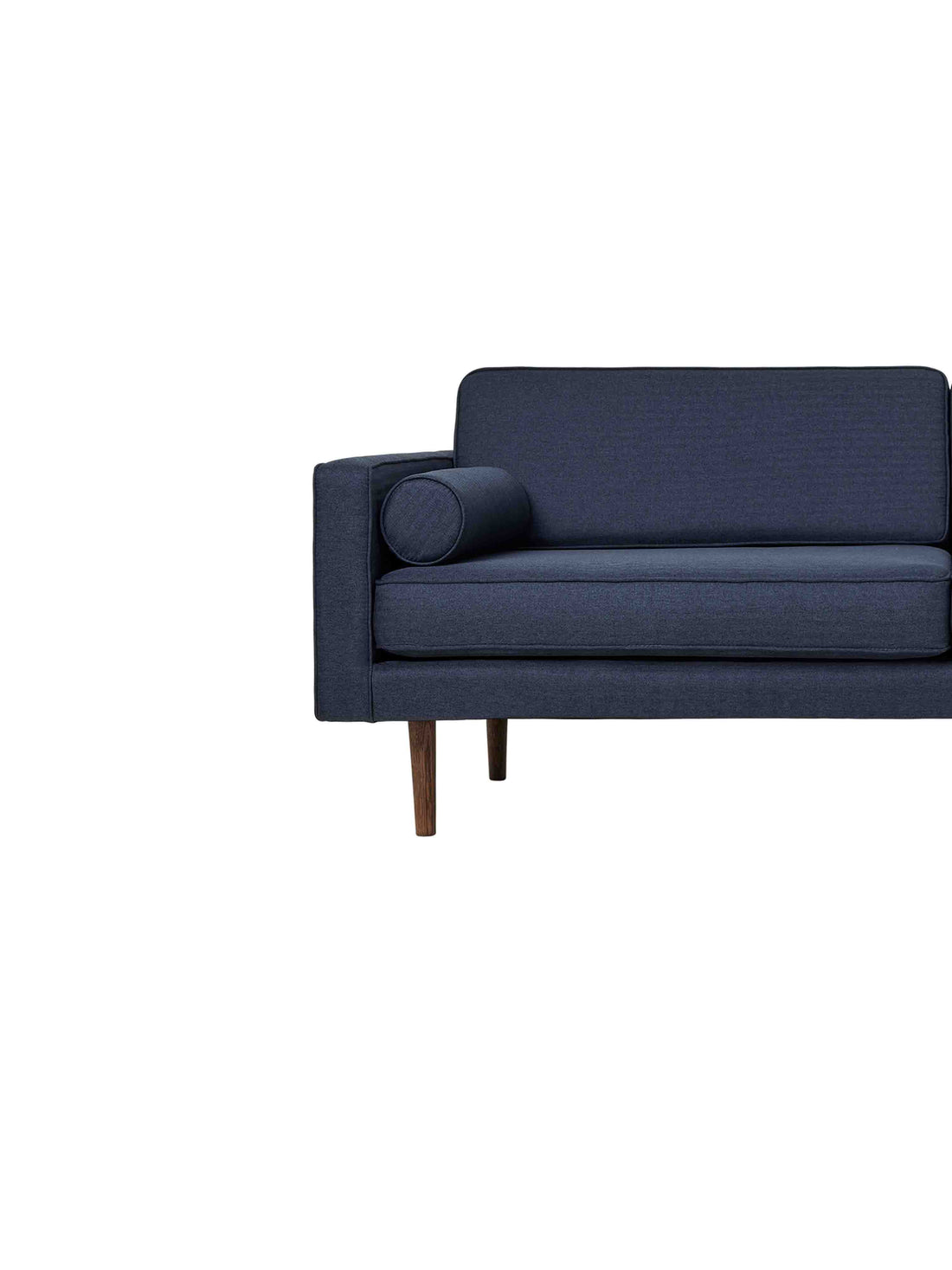 Broste Velvet Wind Sofa in Light Navy