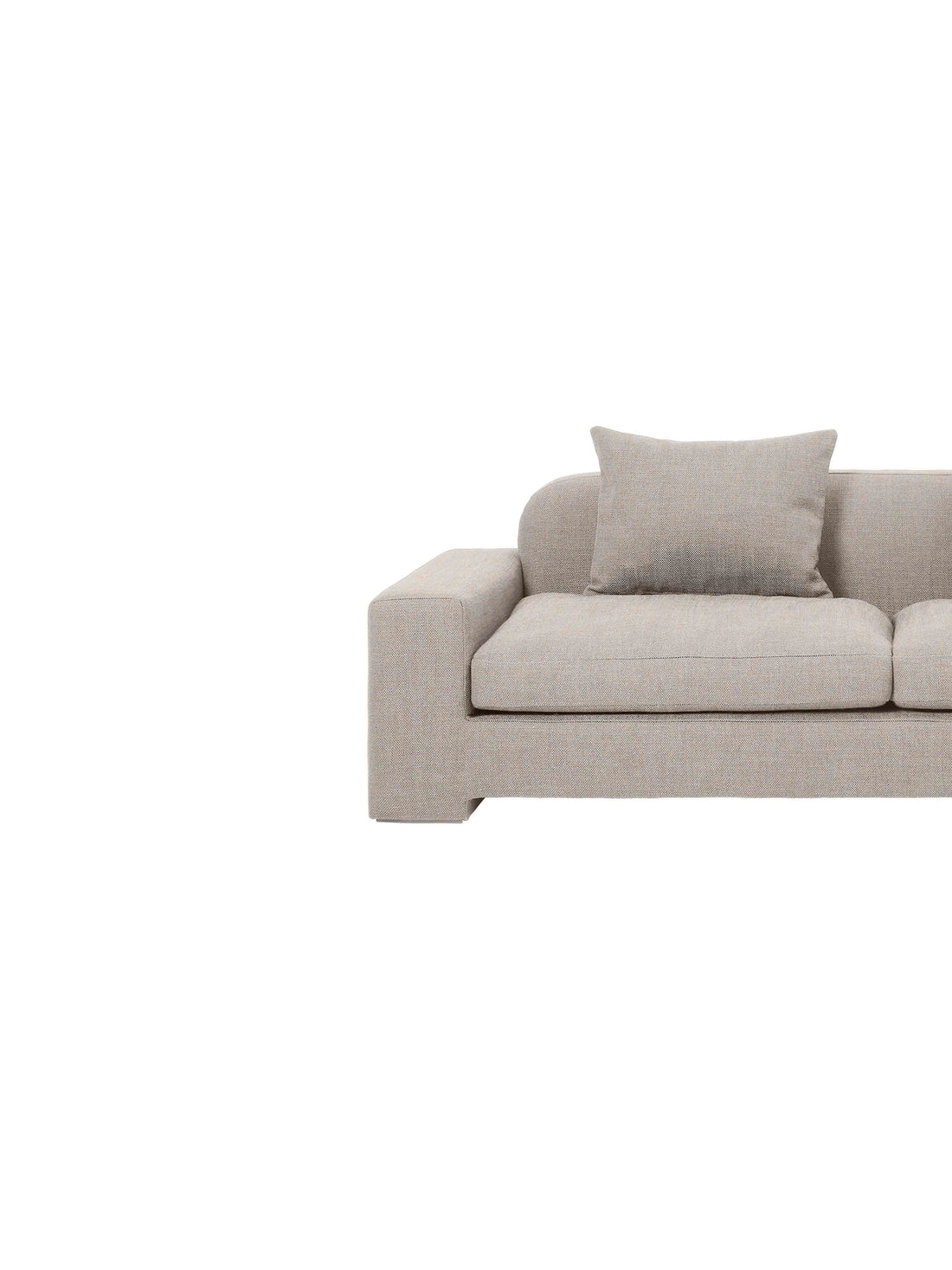 Broste Bay 3 Seater Sofa in Beige Melange