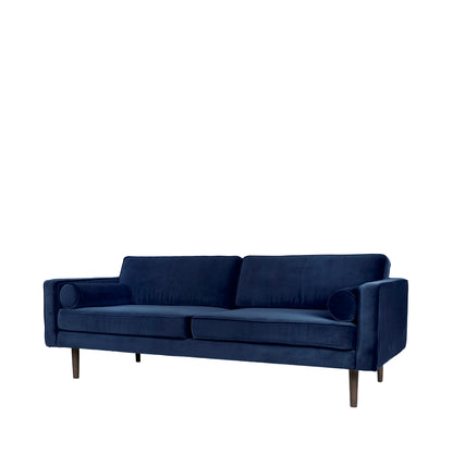 Broste Velvet Wind Sofa in Insignia Blue