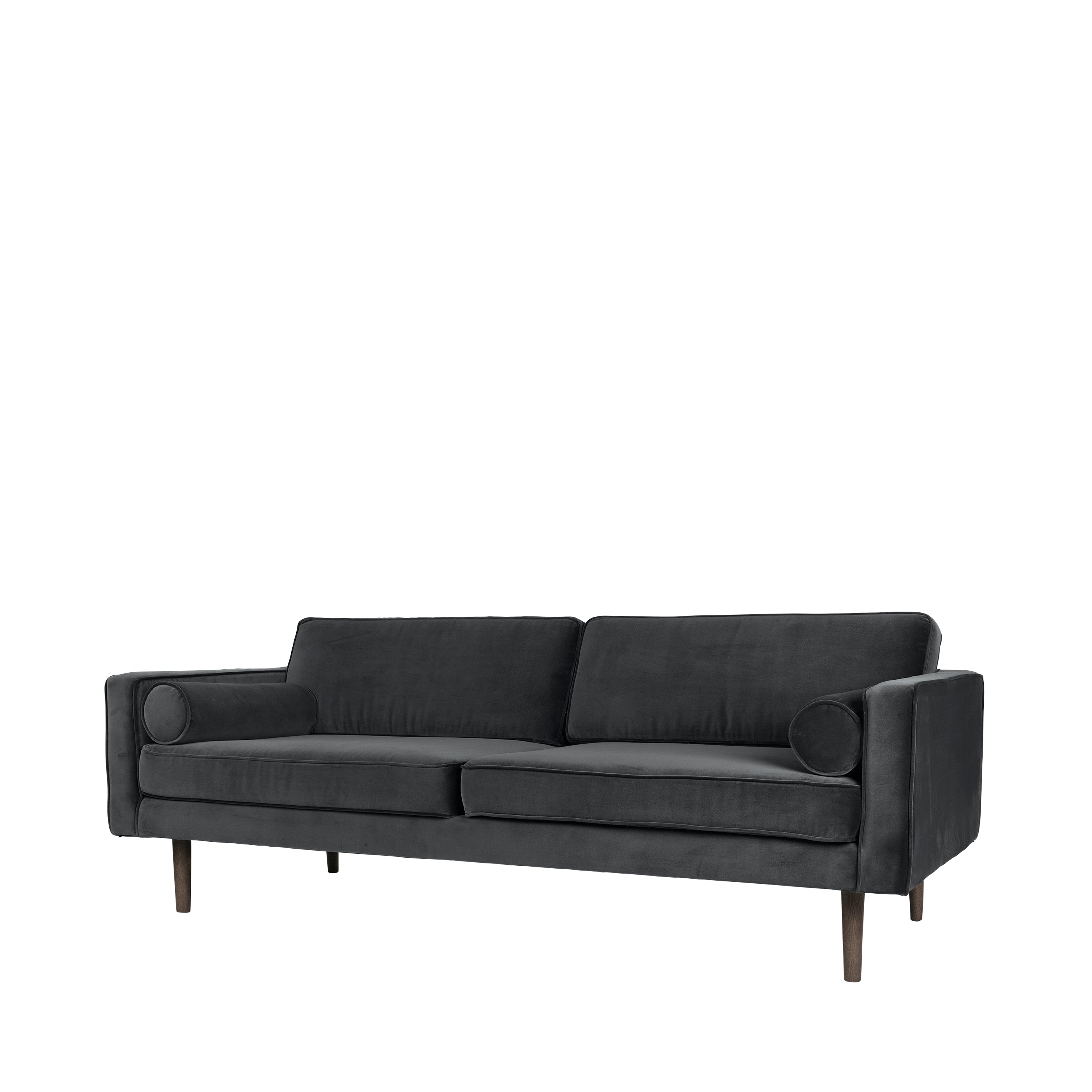 Broste Velvet Wind Sofa in Magnet