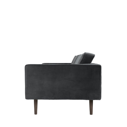 Broste Velvet Wind Sofa in Magnet