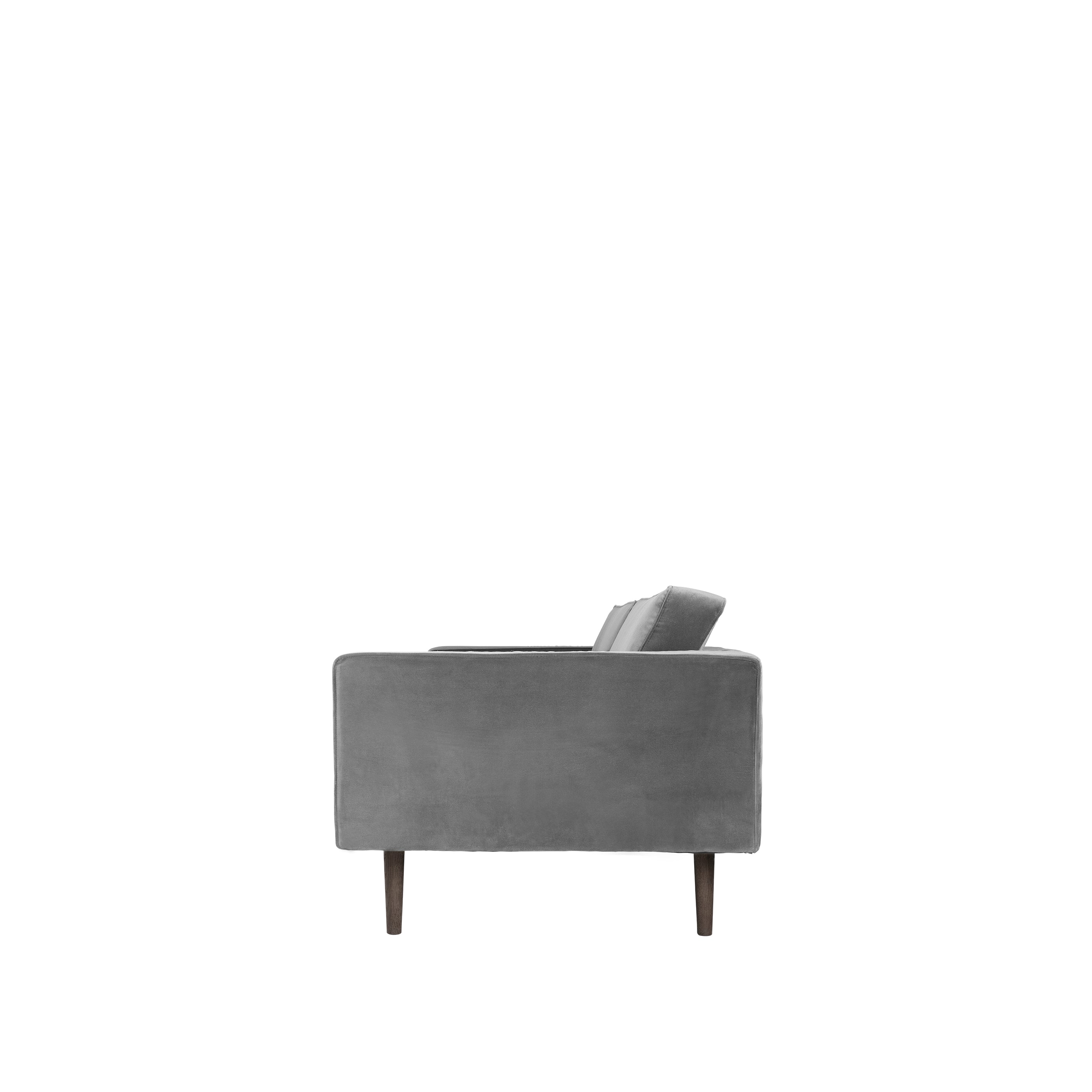 Broste Velvet Wind Sofa in Drizzle