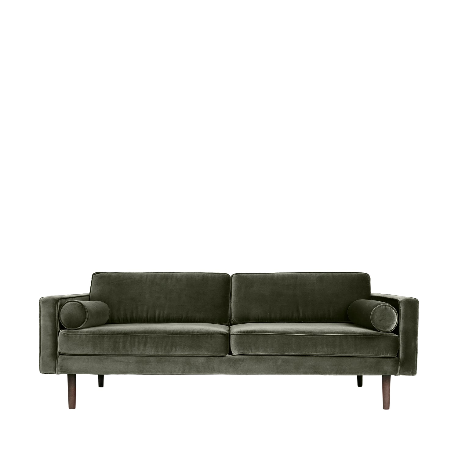 Broste Velvet Wind Sofa in Grape Leaf