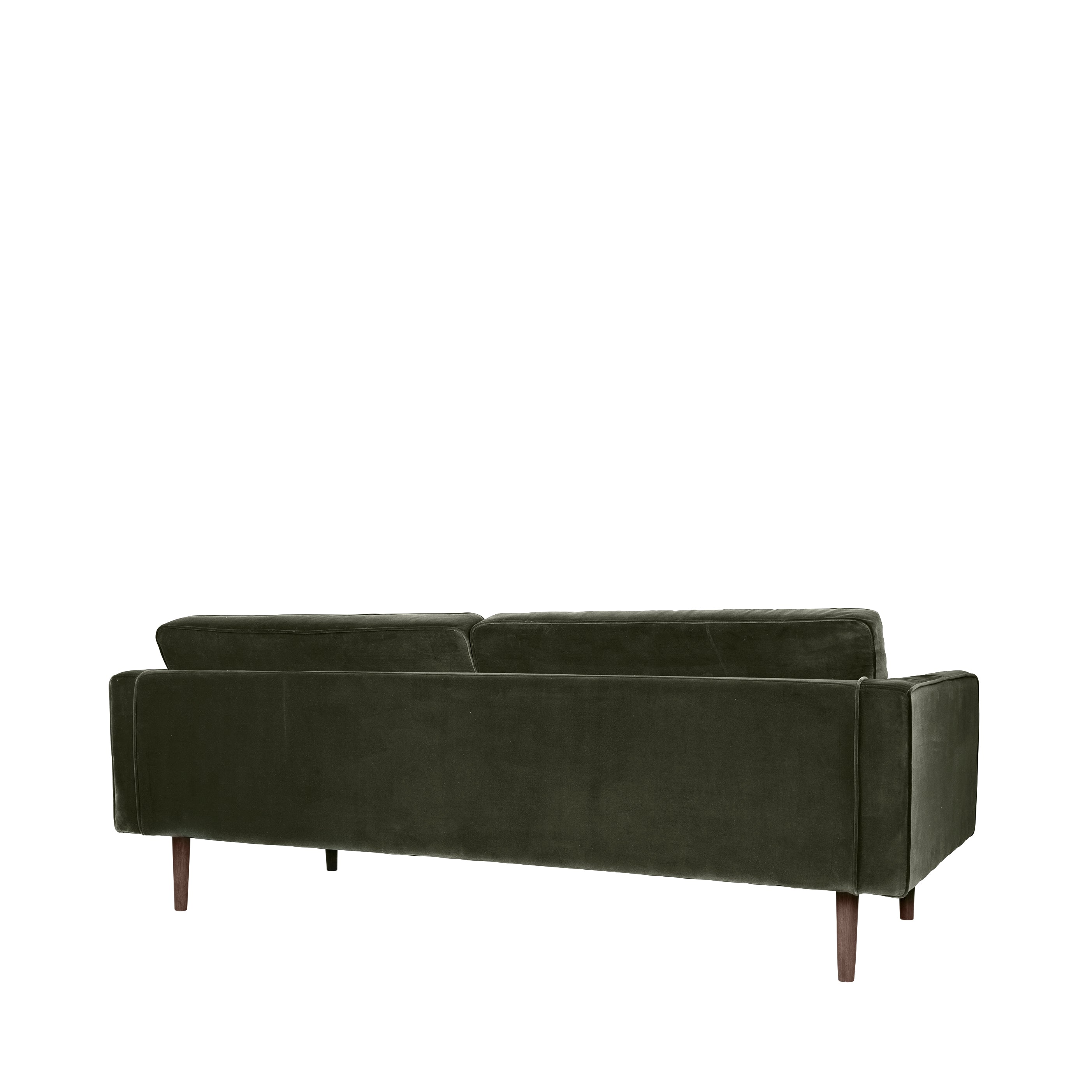 Broste Velvet Wind Sofa in Grape Leaf