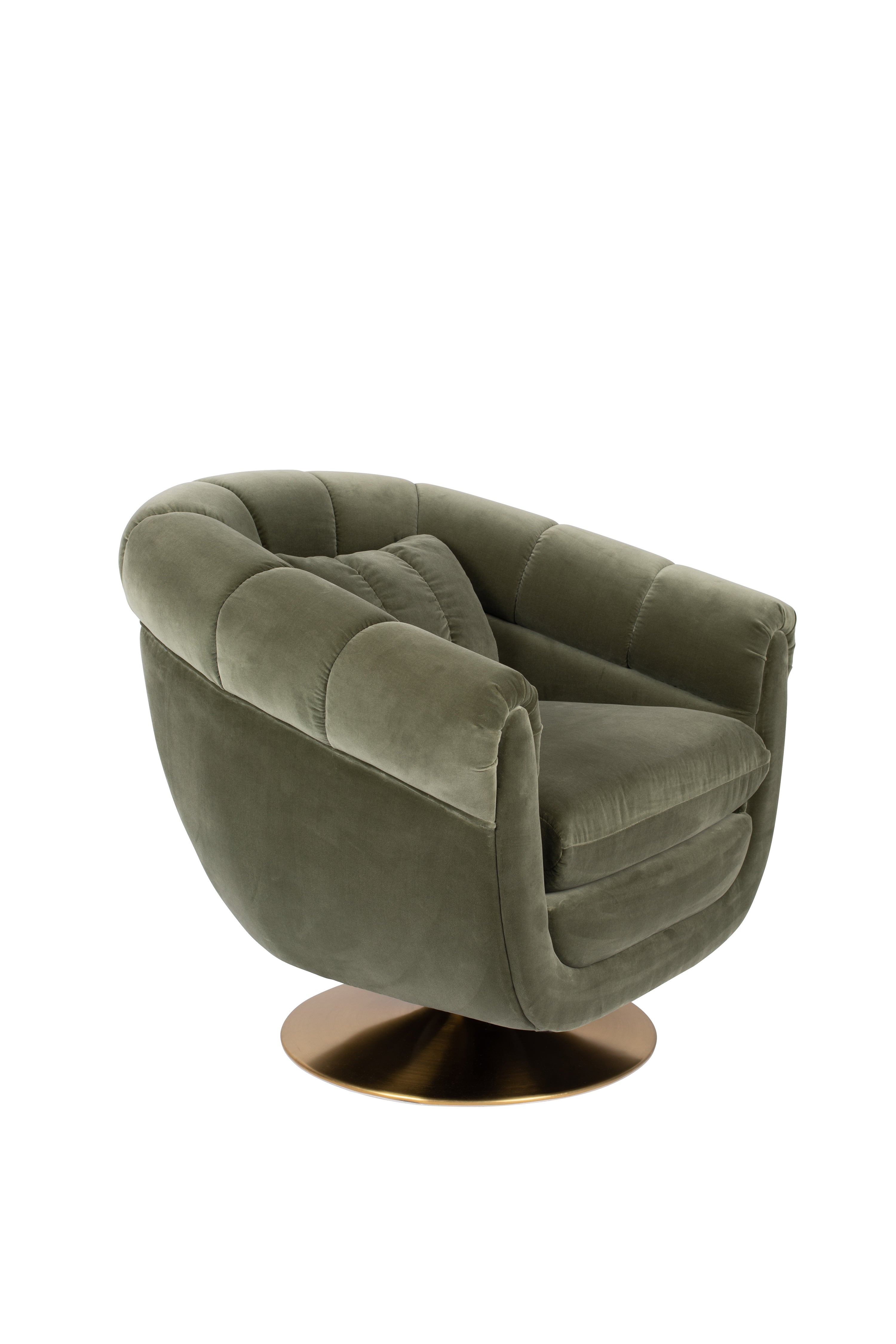 Member Arm Chair Olive Green