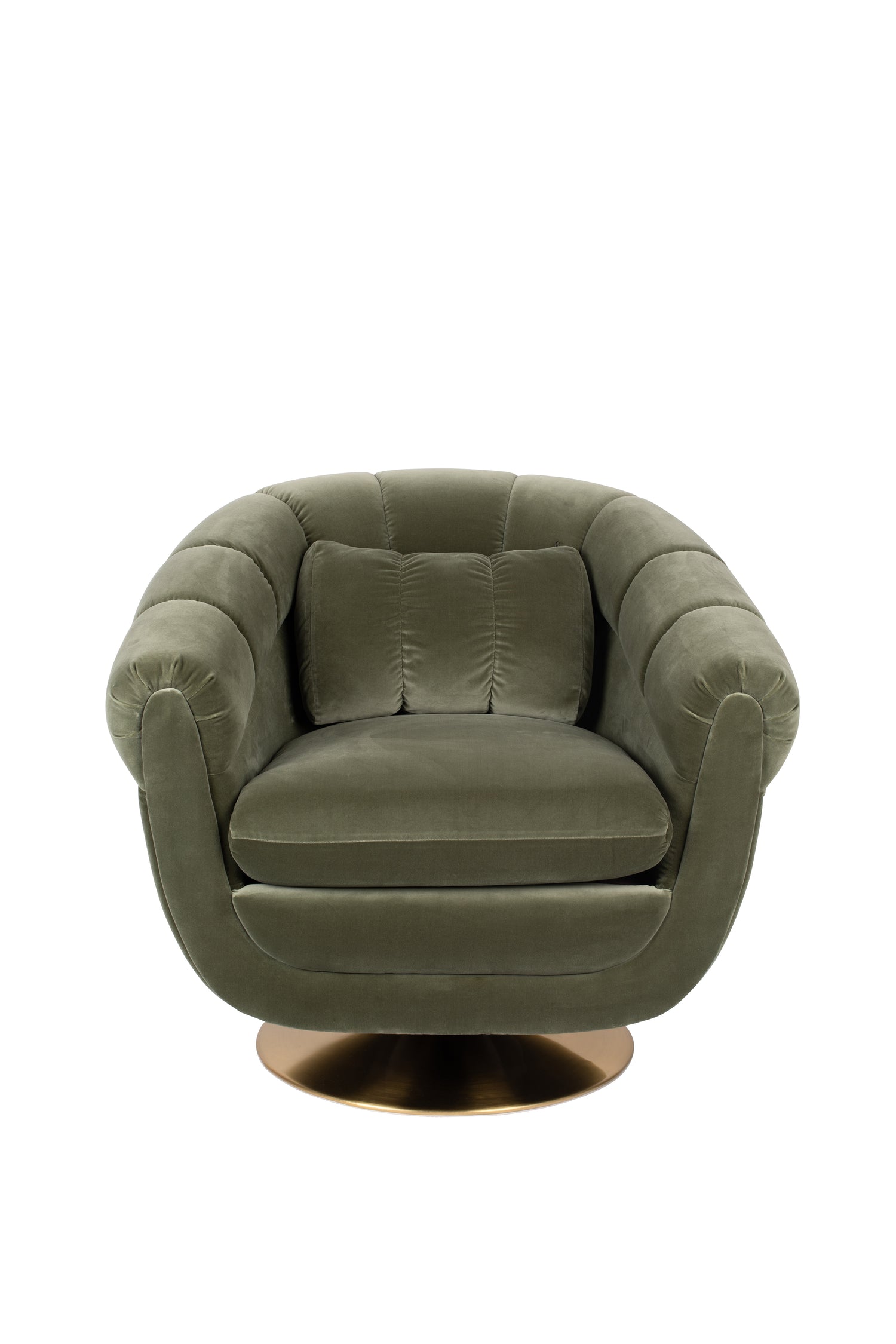 Member Arm Chair Olive Green