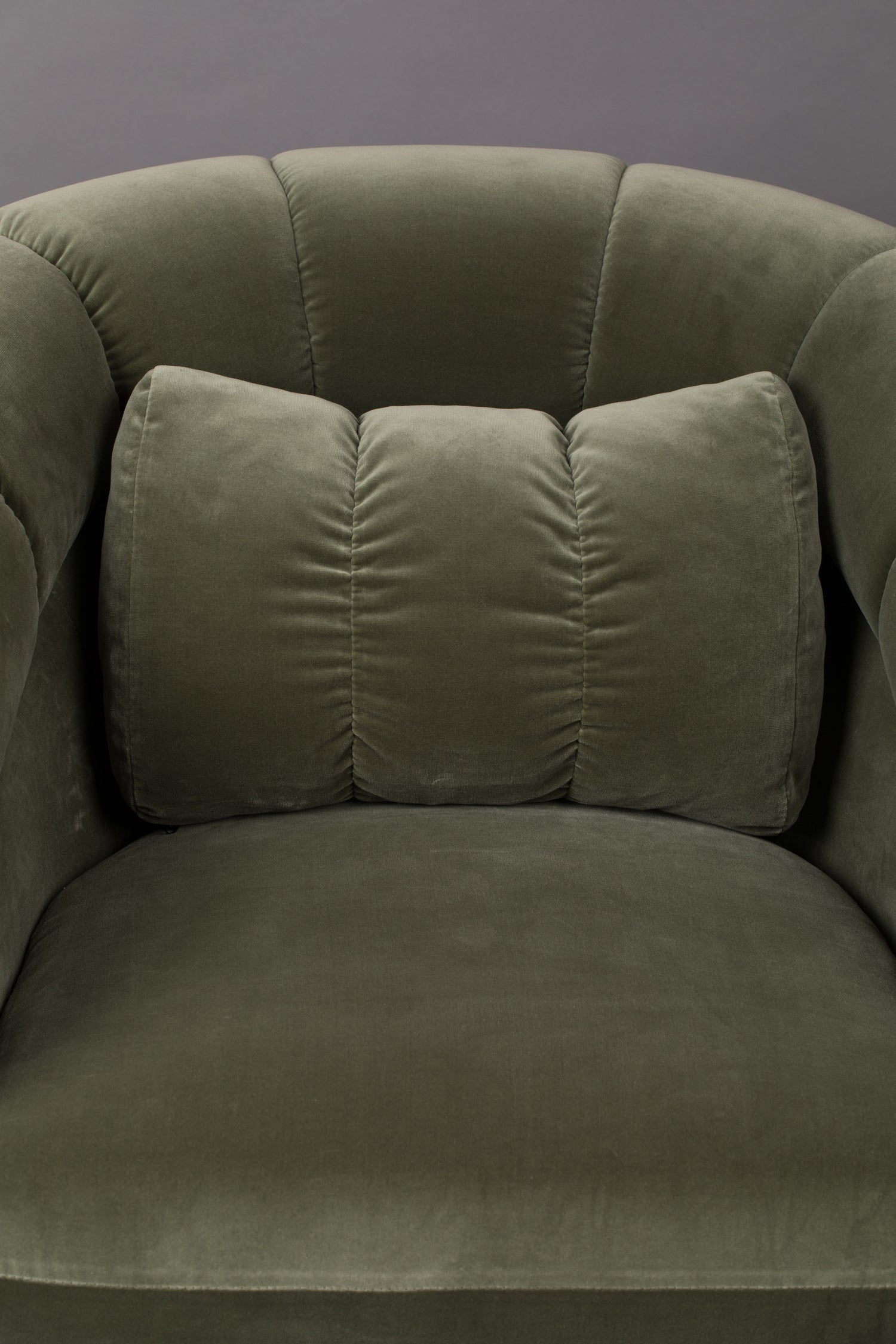 Member Arm Chair Olive Green