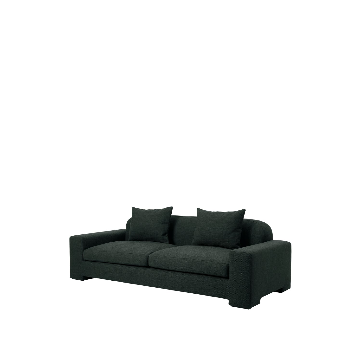 Broste Bay 3 Seater Sofa in Green Melange