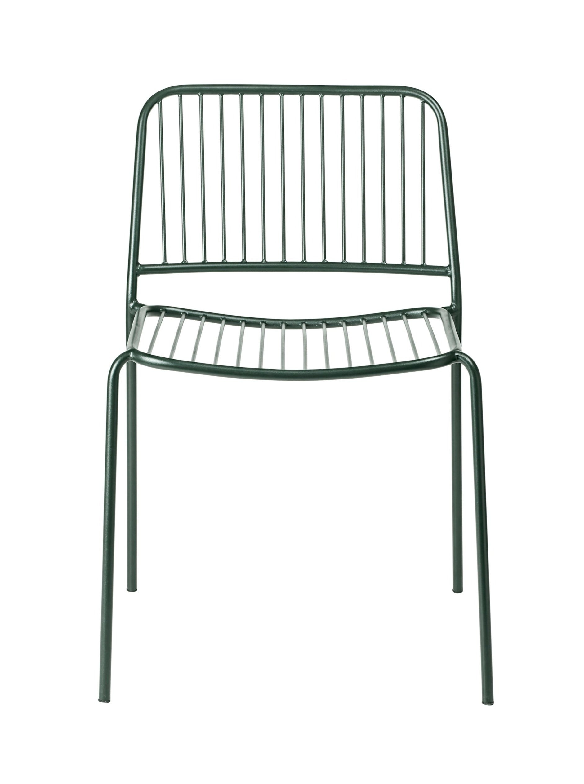 Eden Outdoor Garden Chair - Green/Cream