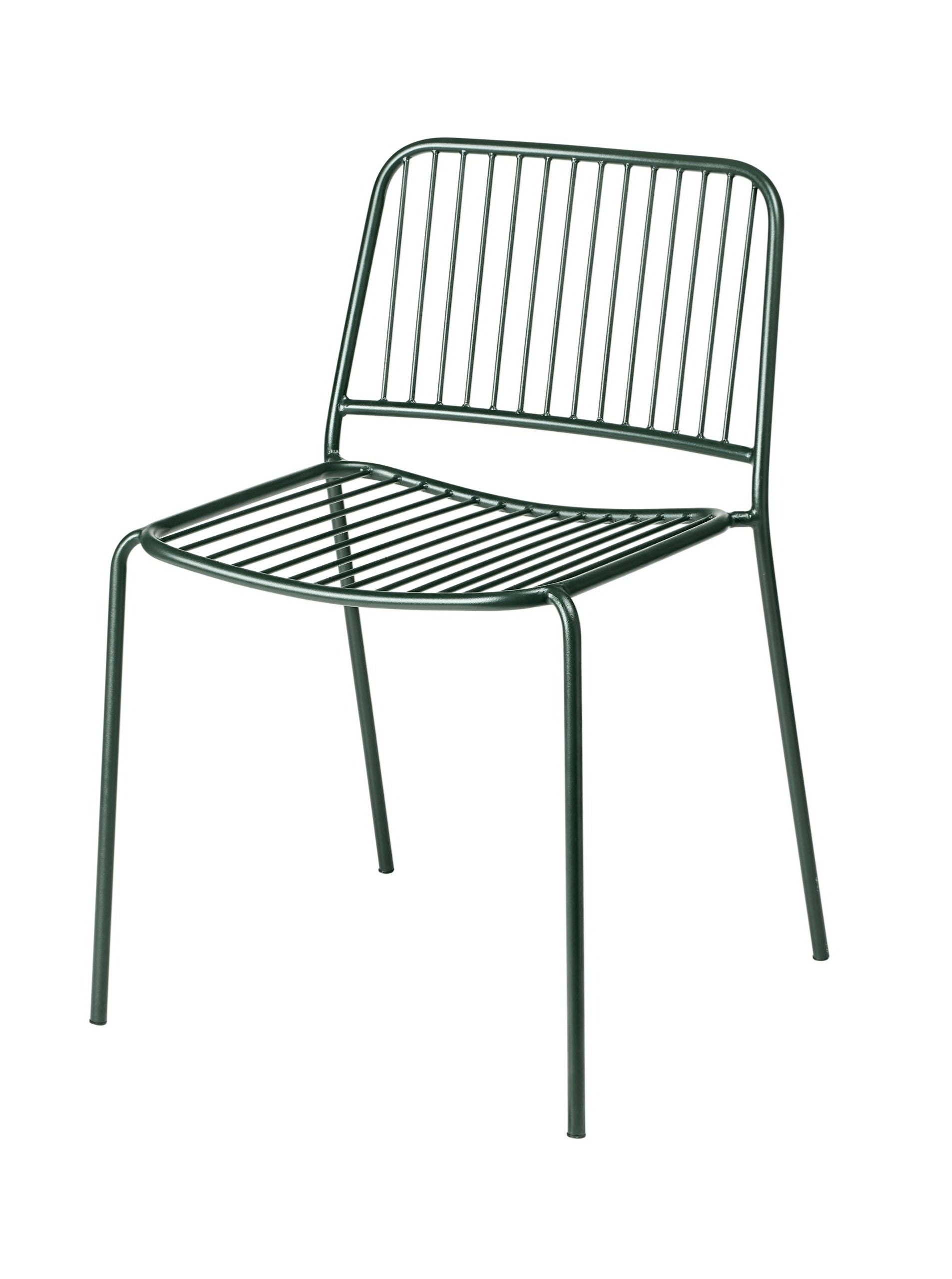 Eden Outdoor Garden Chair - Green/Cream